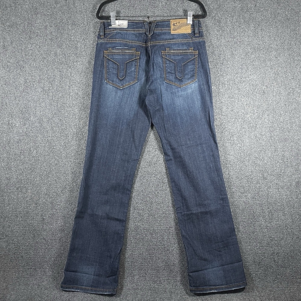 NWT VIGOSS The Dublin Bootcut Jeans Dark Wash Denim Womens Size 13/14 , 32x32